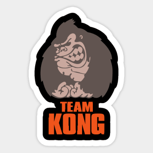 Godzilla vs Kong - Official Team Kong Neon Sticker